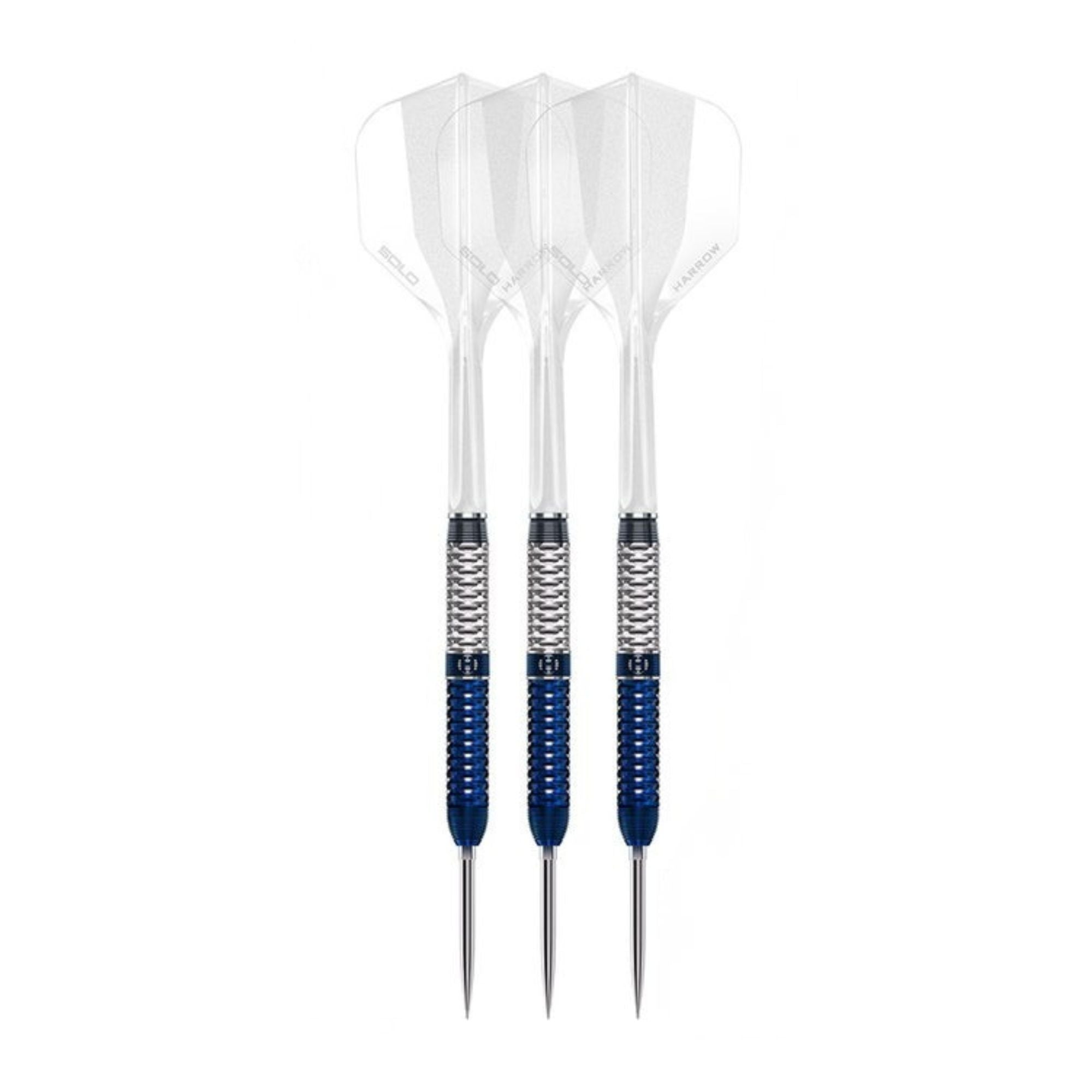 Harrows Geo Parallel Quick Point Steeldarts – 90 % Tungsten – präziser Grip