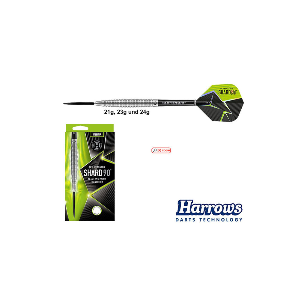 Harrows Shard 90 % Tungsten Steeldarts