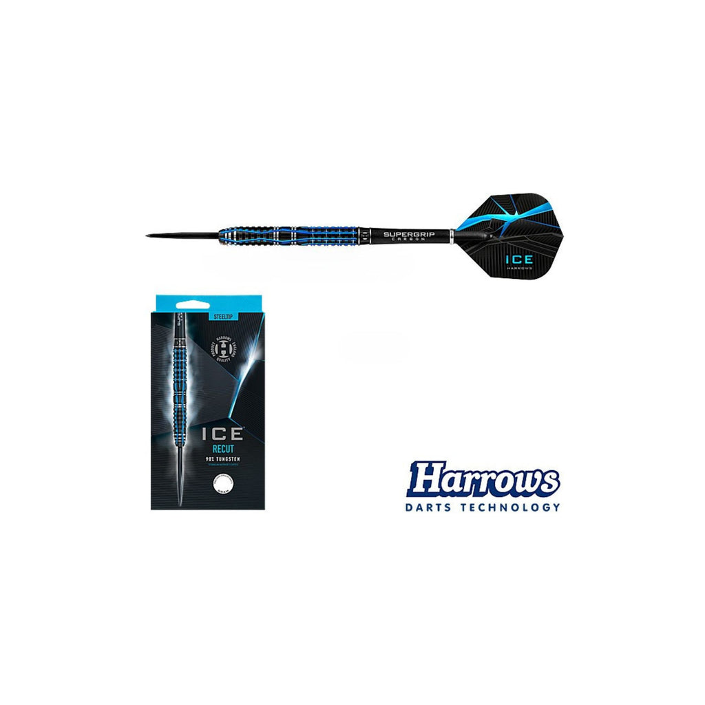Harrows ICE Recut – Steeldarts, 90 % Tungsten Dartpfeile