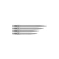 Harrows Micro Grip Silver Quick Point – Wechselspitzen für Steeldarts (3er Set)